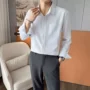 免烫商务大码春秋衬衣