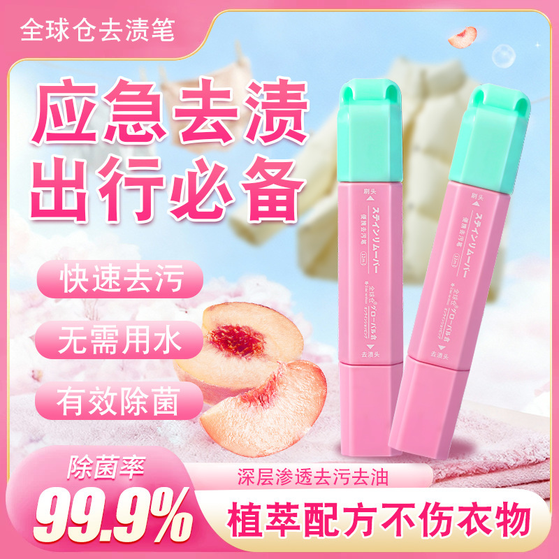 Global Warehouse Stain Remover Pen Portable Instant Stain Remover Pendant for Removing Stains and Grease, Emergency Stain Remover for Hot Pot