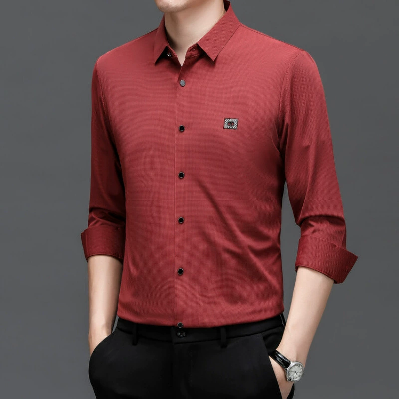 Red autumn trend shirt