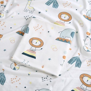 Трикотажное одеяло для новорожденных для младенца, шифоновое банное полотенце