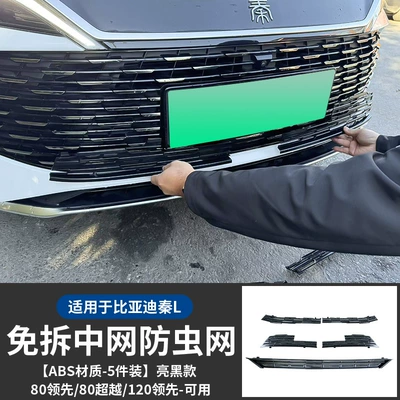 BYD Qin Ldmi Anti-Insect Net Special byd Qin L Protective Net Anti-mosquito Catkin Removed (Automobile anti-insect net) - qin-l-special-insect-net-5-piece-set-glossy-black-model-80-ahead80-transcends120-ahead-available