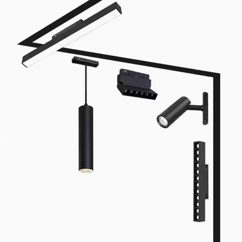 Fábrica de fuente sin lámpara principal de atracción magnética incrustada LED foco plegable GeShan Zhongshan iluminación inundación