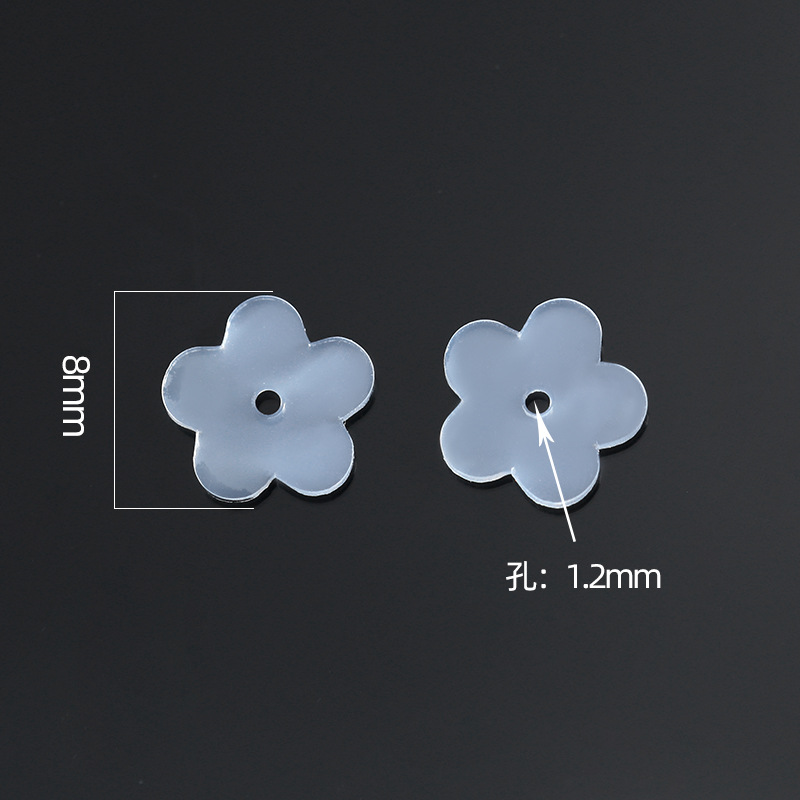 1*1.2*8mm earring pad