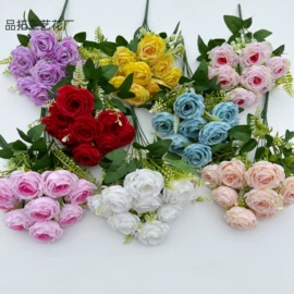 仿真花;仿真绿植;仿真玫瑰