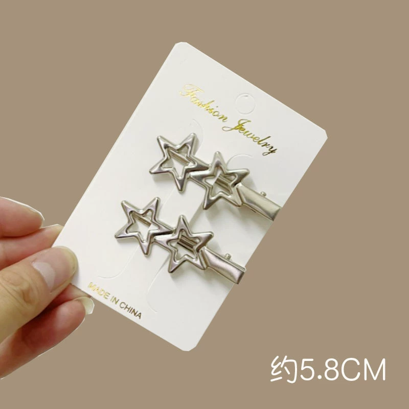 Заколка hairgrip для чёлки, 2 карат, простой элегантный дизайн — коллекция 2023