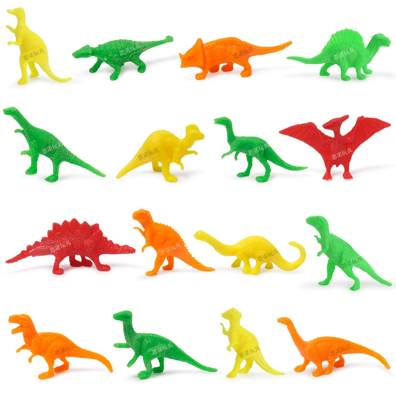 16, детские игрушки динозавров из твердой мягкой резины для мальчиков и девочек, маленькая модель динозавра, игрушки в виде животных, оптовая продажа