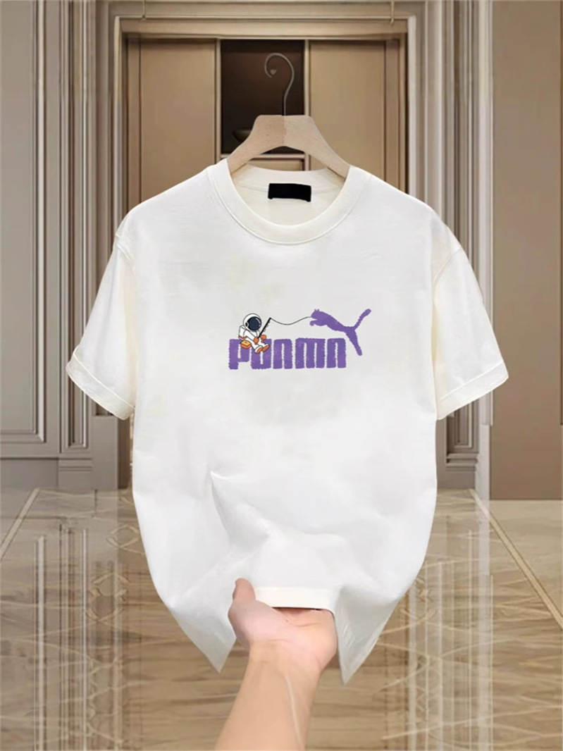 夏の新型男性半袖潮牌tシャツメンズ国潮百合上服ゆったりとしたコームコットンカーディガンins