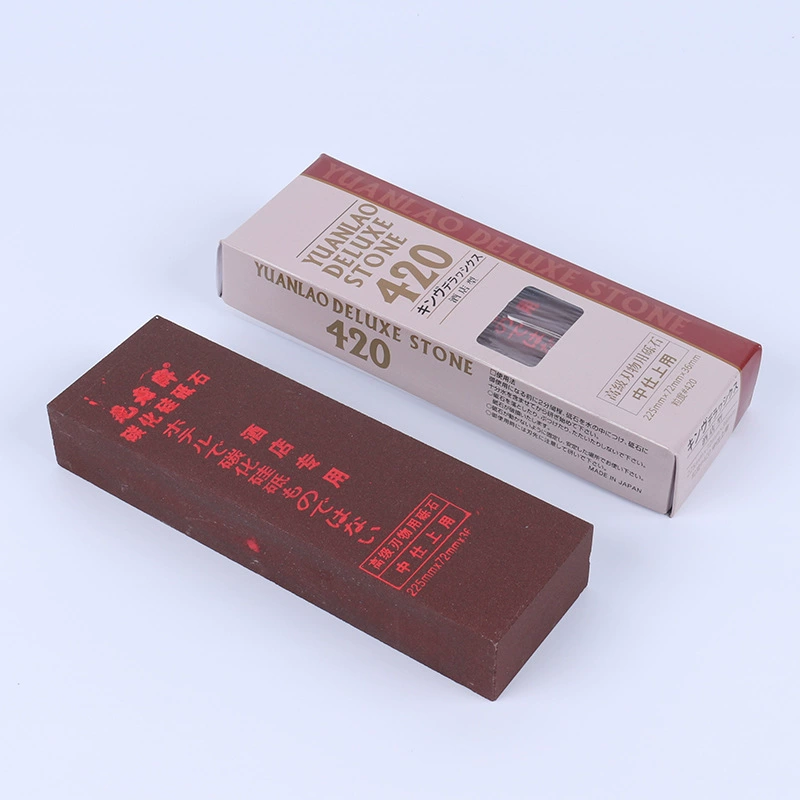 Красный одноточильный нож Нефтяной камень Кухня Отель Трубильный камень Нефтяный камень Бытовой точильный камень Алмаз