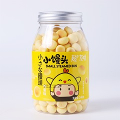 Chao Youwei Children's Milk Biscuit Small Buns Canned 140g Leisure Nostalgic Childhood Snack Egg Crisp Wholesale