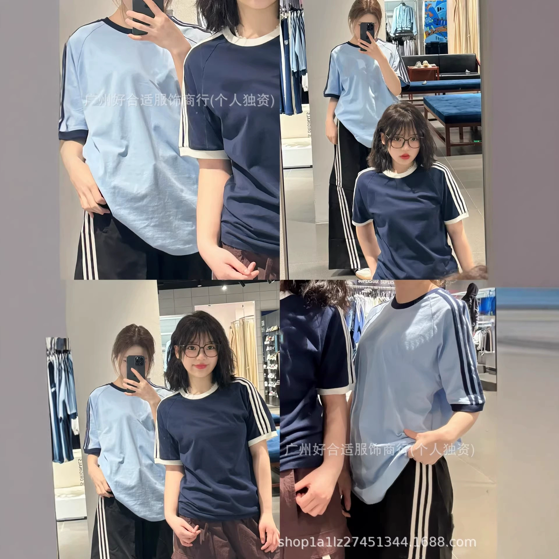 Solid color short sleeve T-shirt, cloth, city style, with embroidery, 240 gram