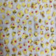 Three-dimensional plum blossom chiffon mesh printing lace laser fabric fashion dress embroidered fabric