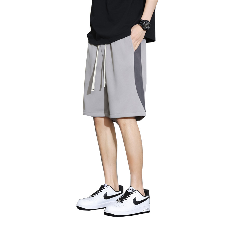 Casual Shorts Men's Summer Thin Loose plus size Sports Pants Men's Ice Silk Plus Fertilizer Pants