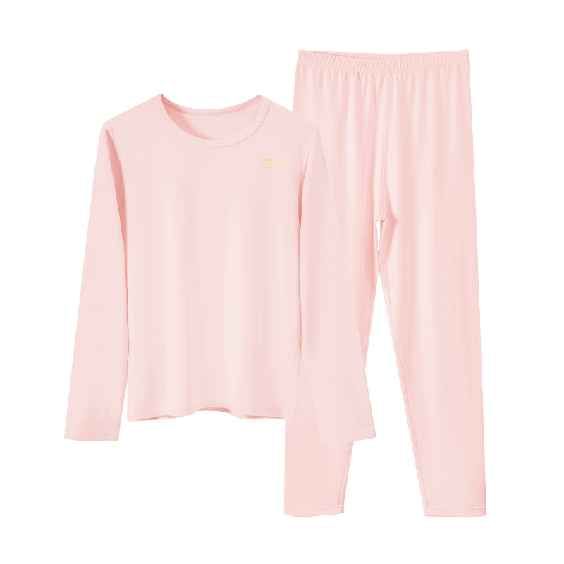 Conjunto de ropa interior caliente para niñas, abrigo de otoño grueso, pantalones de otoño, ropa interior de niñas, ropa interior de temperatura constante y antibacteriana.