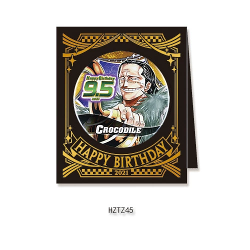 Бейдж дня рождения Comic Factory ONE PIECE Лuffy Zoro Chopper Sanji Nami стойка для бейджей на день рождения
