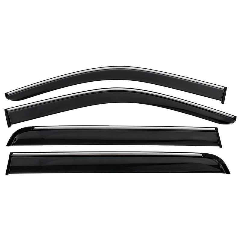 Cross-border new model, suitable for Zeekr series vehicles: injection-molded rain visors, thickened exterior trim, and wholesale accessories for vehicle modification