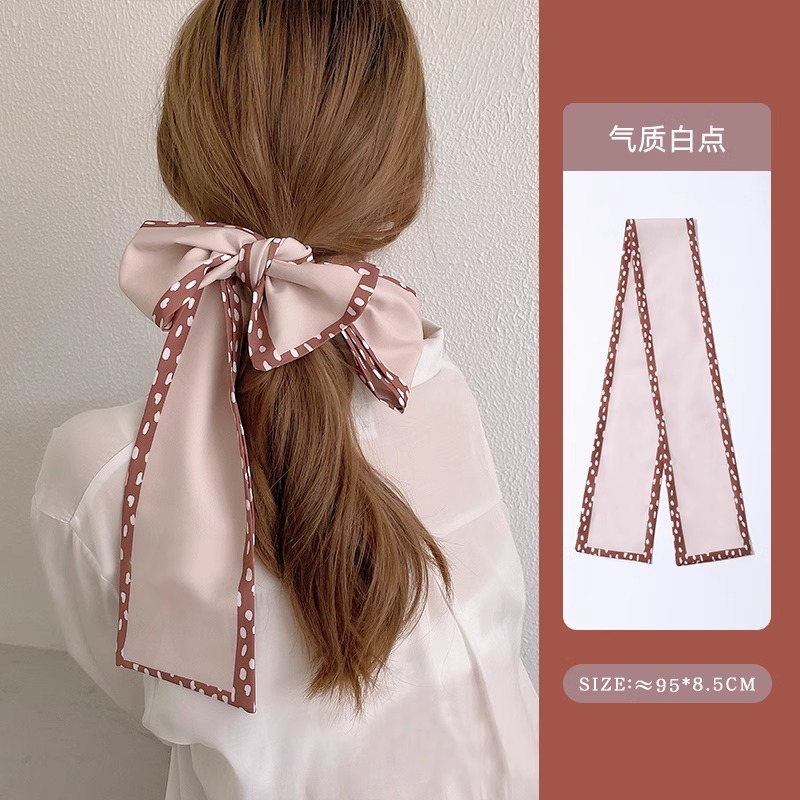 Dulce cabello roto, cinta, cuerda para el cabello, pañuelo de seda para el cabello atado de hadas francesas, lazo de alta calidad, cabello trenzado, una pieza, cuerda para el cabello, accesorios para el cabello