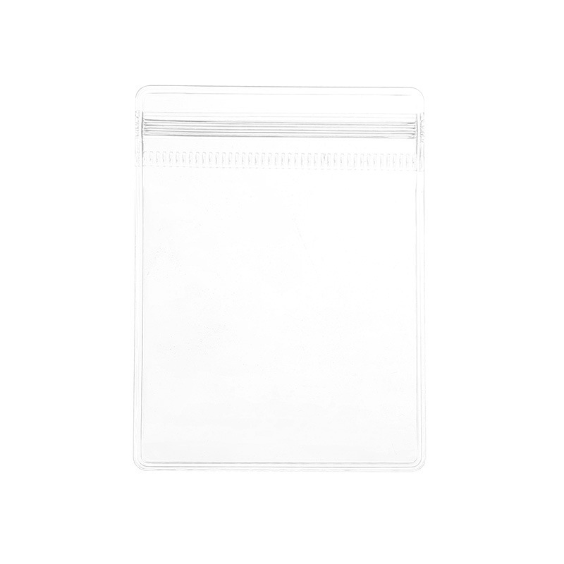PVC transparente joyería ziplock bolsa joyería anti-oxidación bolsa de almacenamiento anillo pendientes collar portátil embalaje bolsa protectora