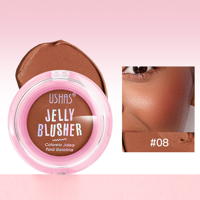 USHAS transfronterizo Europa y América Amazon Hot Sale Blush impermeable duradero vigor filamentoso rubber UF063A + B