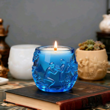 浮雕情侣献花石膏花盆硅胶模具 diy香薰蜡烛杯花瓶滴胶收纳磨具