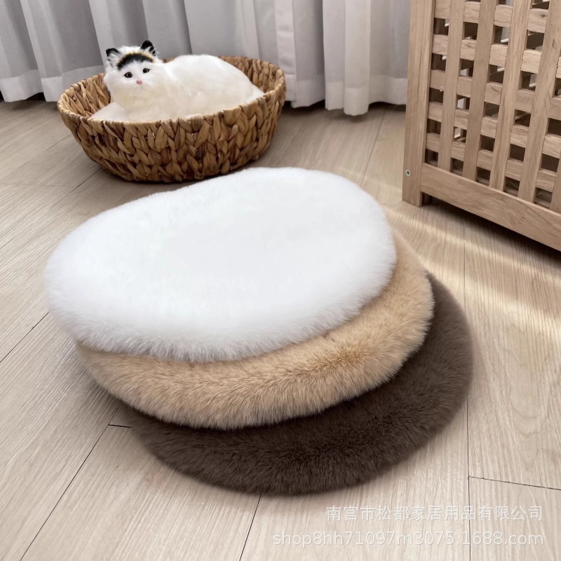 고양이 개집 둥근 매트 가을, 겨울 따뜻한 애완 동물 개 개집 수면 매트 고양이 클라이밍 프레임 쿠션 우주 캡슐 플러시 담요