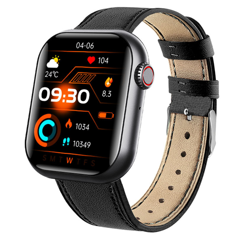 Transfronterizo F108 reloj inteligente deportivo Bluetooth llamada frecuencia cardíaca presión arterial oxígeno termómetro de monitoreo de pulsera de salud