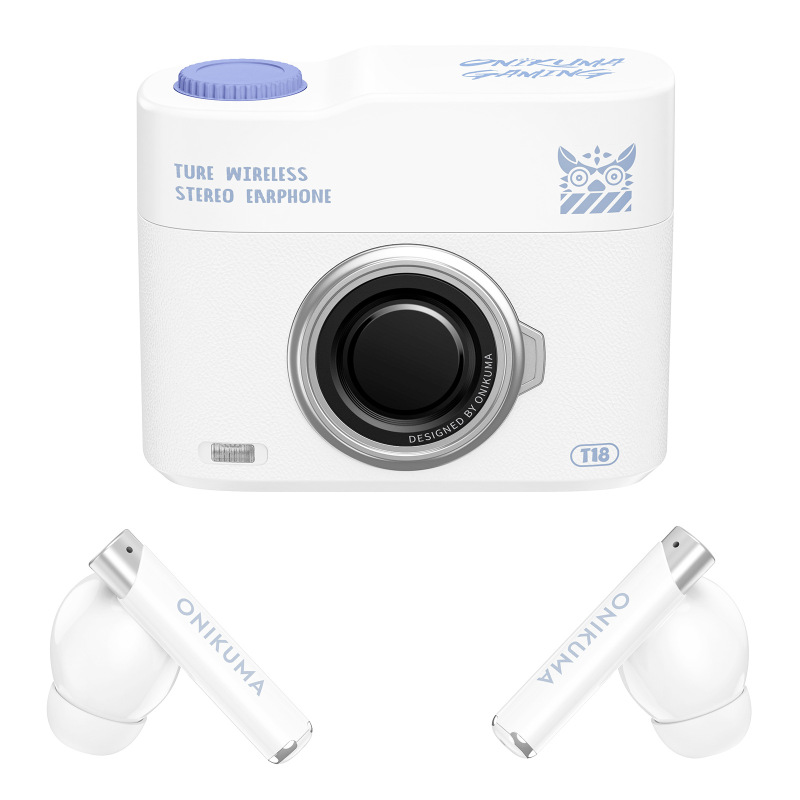 国境を越えた新しい ONIKUMA OWS 完全ワイヤレス Bluetooth ヘッドセット TWS ノイズリダクション高品質 5.3 インイヤーヘッドフォン|undefined