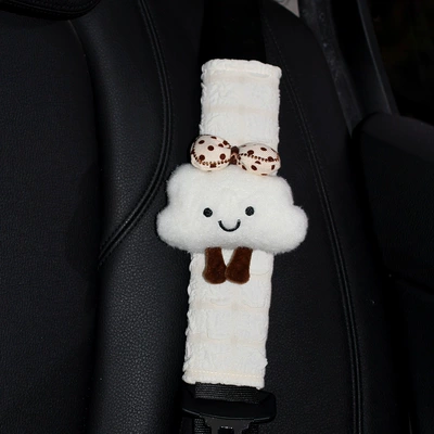 Seasons, for Women, Seat belt shoulder pad - cloud-butterfly-belt-puff-shoulder-pads
