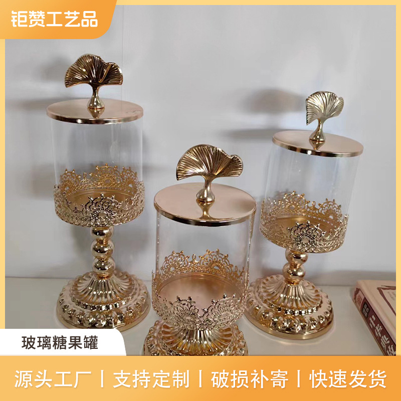 Candelabro Decorativo de Vidrio Set de 3 Piezas para Mesa de Comedor