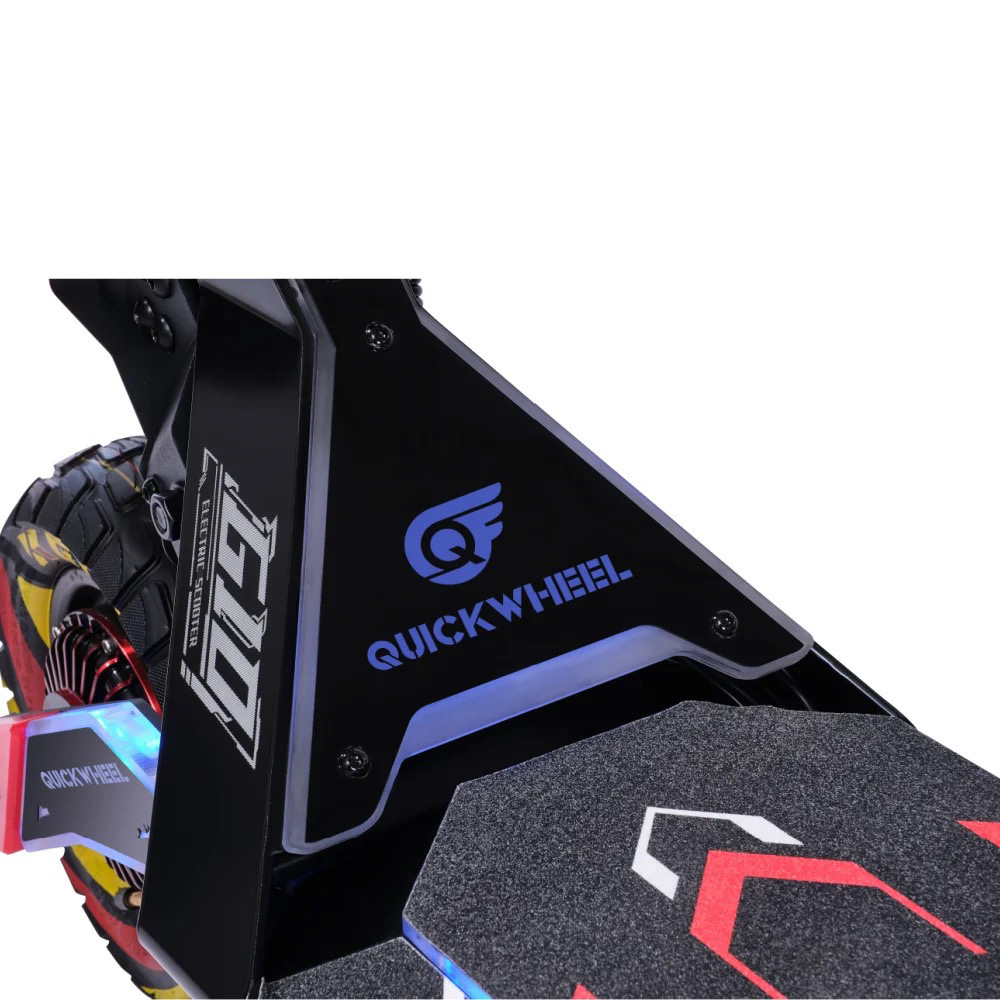 Retuol Dual Drive Folding Off-Road Electric Scooter 10inch High Power One Piece Dropshipping Dual Drive Off-Road