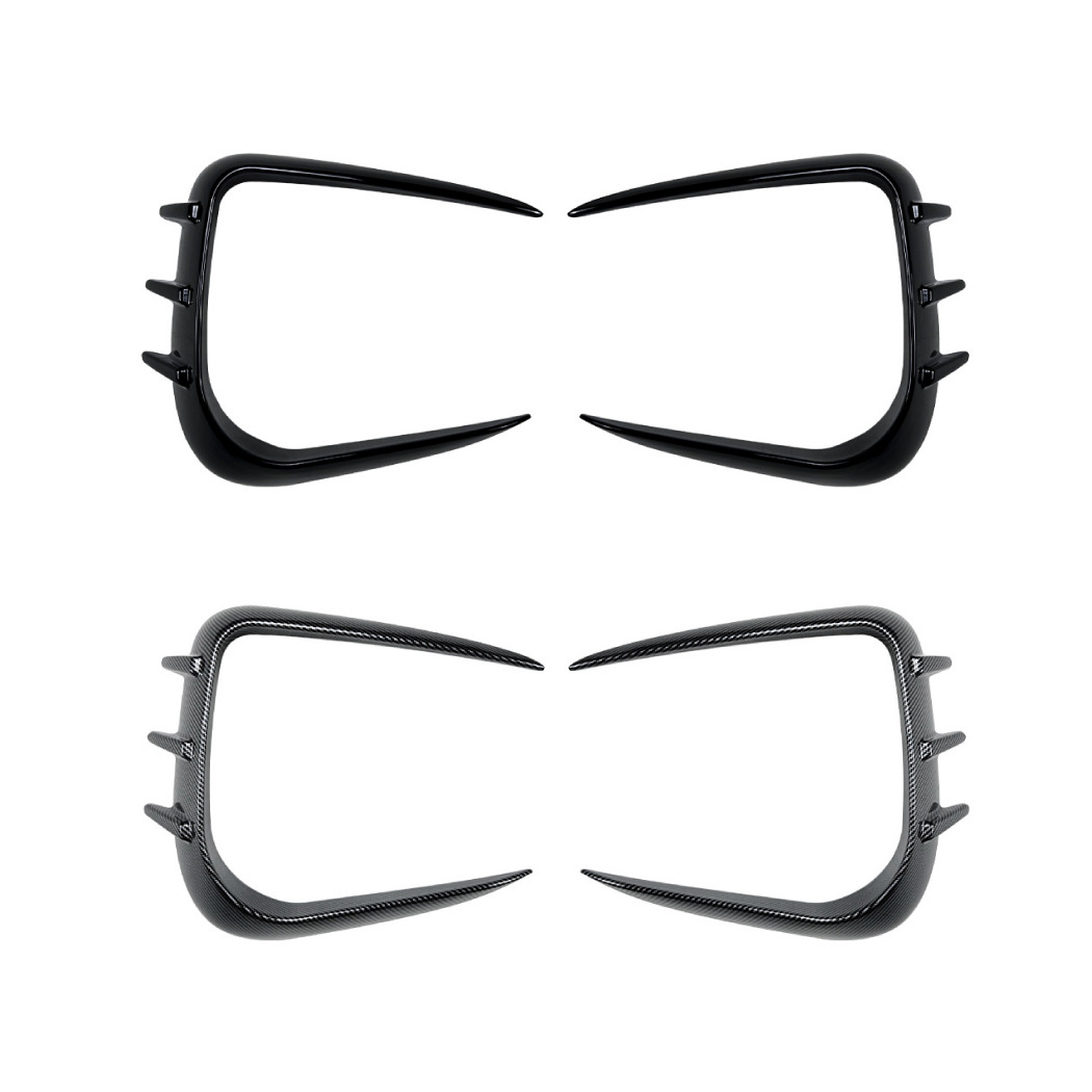 Cuchilla de Aire Decorativa para Parachoques Delantero para Volkswagen ID.3 ABS Autoadhesivo