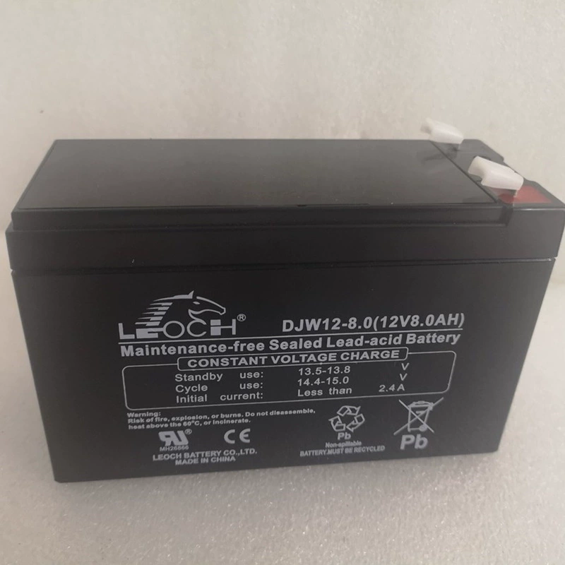 LEOCH Рорс аккумулятор DJW12-8.0 12V8.0AH Оптический прибор для автомобиля ИБП питания аккумулятор