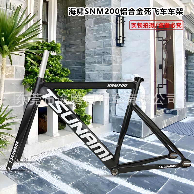 Tsunami Tsunami Dead Fly Frame Speed ​​Na Mi Snm200 Bicycle Frame Aluminum Alloy Racing Track Frame