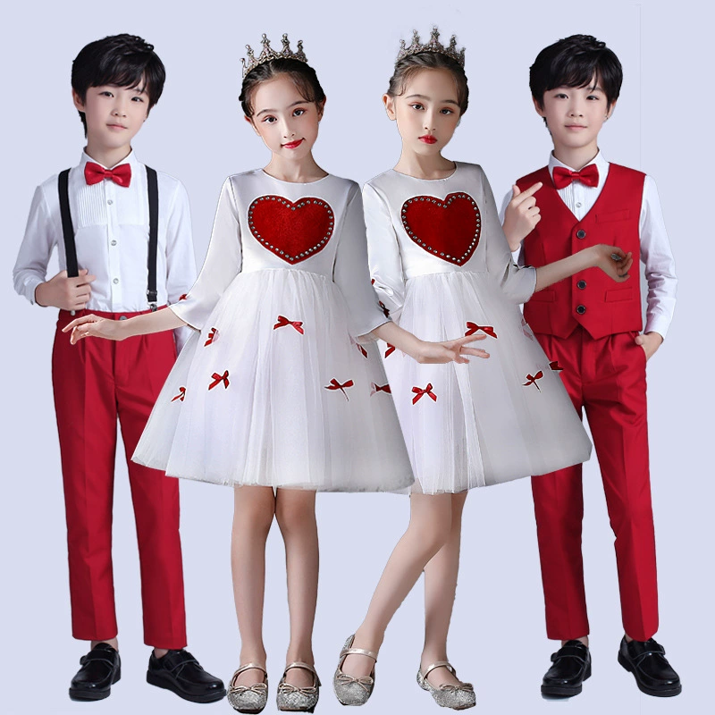 Детский костюм для хора. Танцевальный костюм для девочек. Костюм для хора и мальчиков.