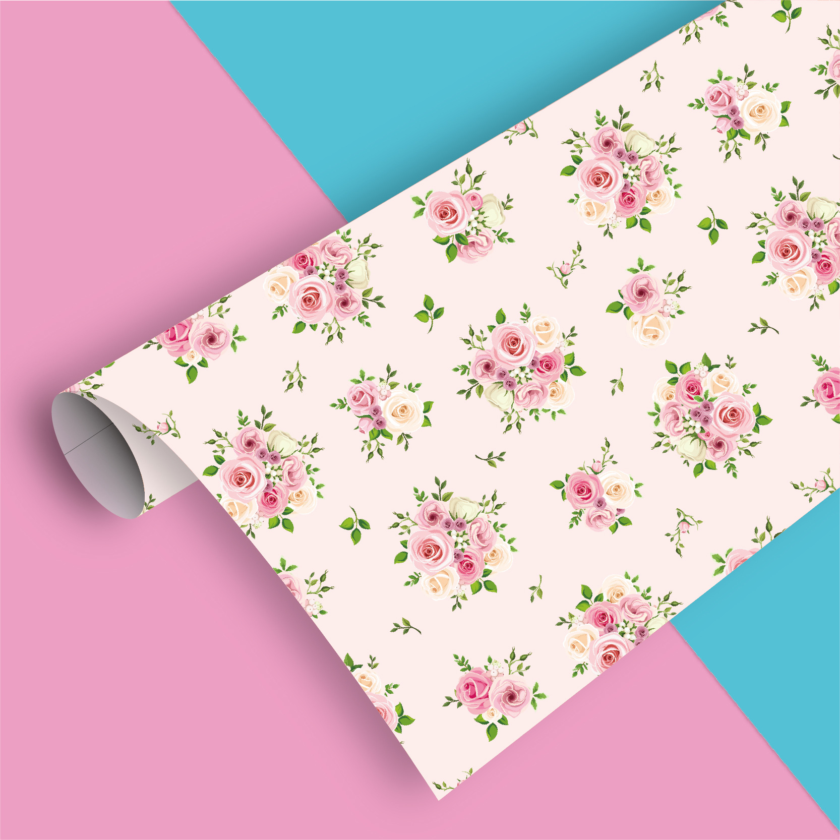 51*74CM flores y plantas amor Día de San Valentín Día de San Valentín Día de la madre Día de la madre Regalo de cumpleaños Caja de regalo de decoración Papel de regalo