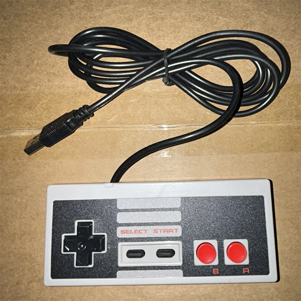 Liquidación de controladores de juegos con cable USB para computadora y Android, compatibles con PC, Android TV, Xbox y PS3