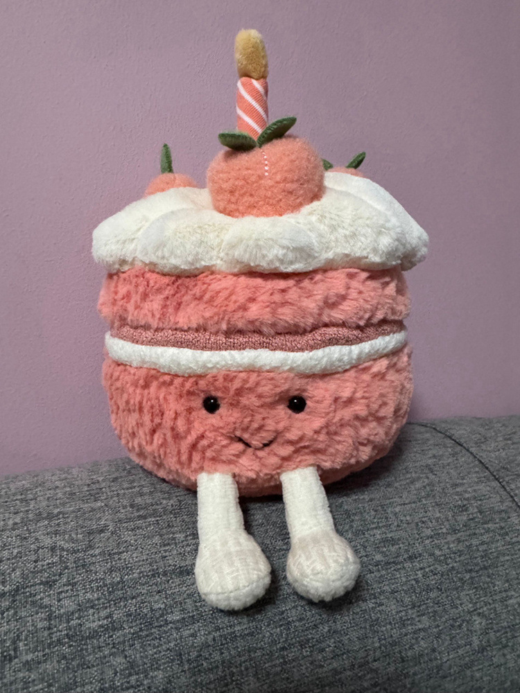 Jellycat ストロベリーケーキ人形結婚式パンデザートコレクション音楽誕生日ギフト人形卸売