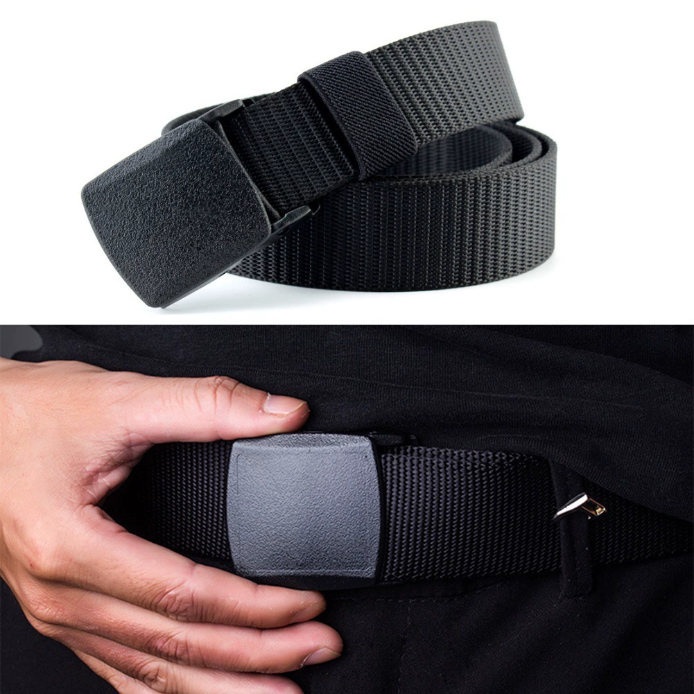 Легкий нейлоновый черный пояс Travel Tactical для пеших походов