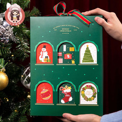 クリスマスギフトボックス歓慶クリスマスクリエイティブクリスマスプレゼント包装箱クッキーキャンディー包装箱ギフトボックス