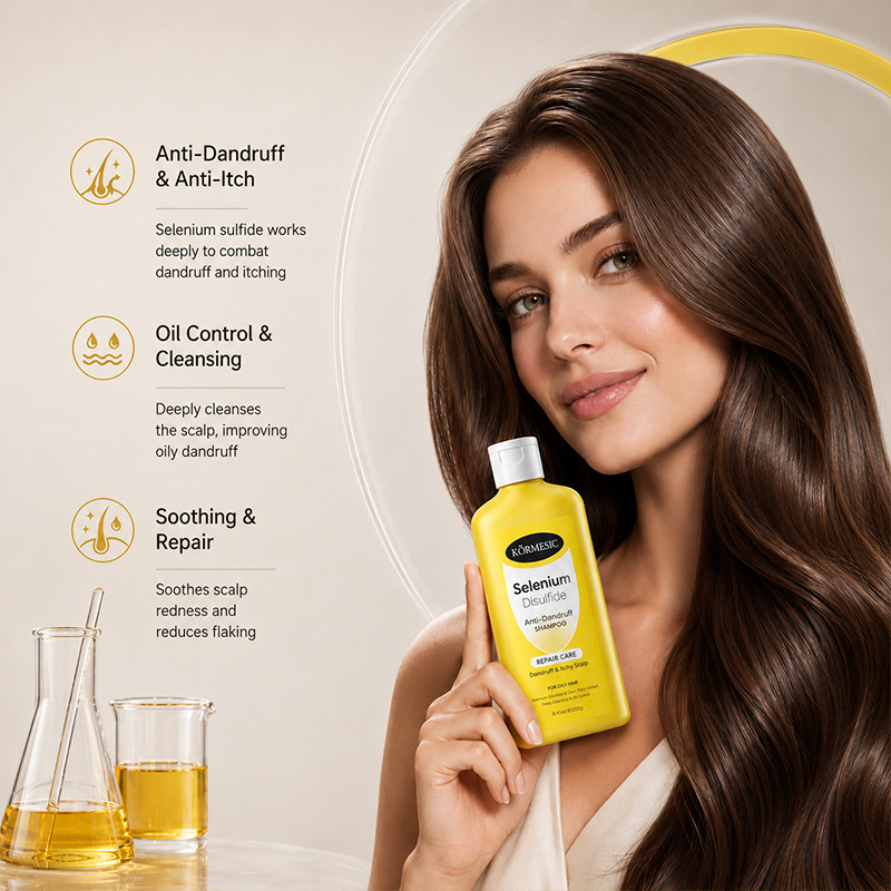 KORMESIC disulfuro de selenio para el cabello y el cuero cabelludo crema para el cuidado de la cabeza comercio exterior fábrica transfronteriza al por mayor