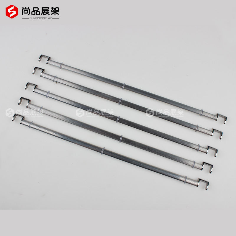 Square Aluminum Trouser Hooks, Threaded Trouser Hooks, Trouser Hooks, Trouser Racks, Horizontal Trouser Display Racks, One-Line Trouser Hooks, Hangers