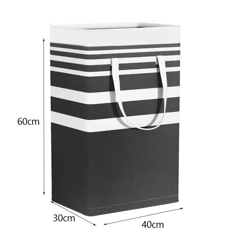 Long handle - pure black stripes