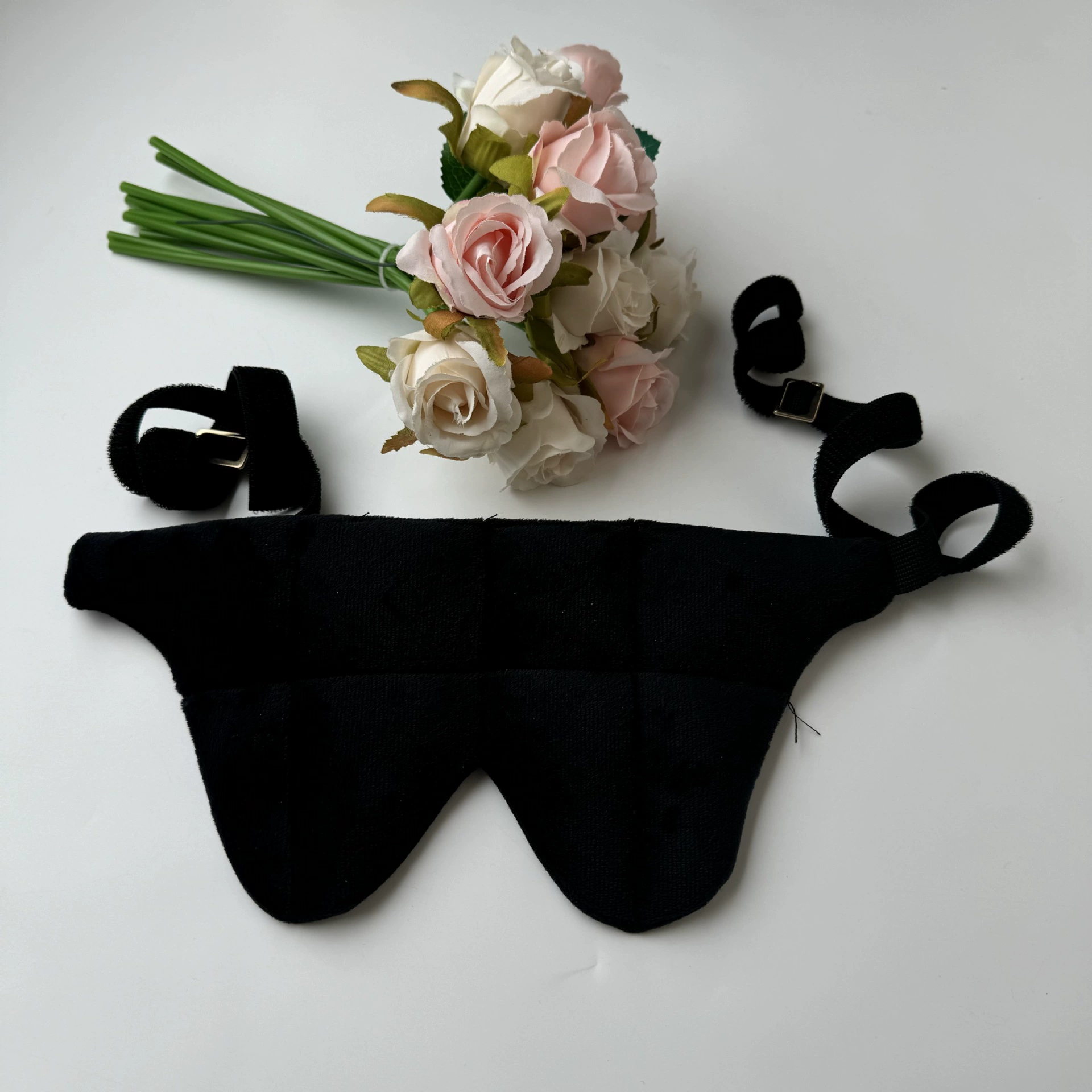 Новый стиль с подголовником эластичные фиксатор ультра-мягкая головная поддержка для путешествий маска для глаз