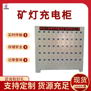 蓝屏矿灯充电柜 自动断电智能矿灯充电柜  虹膜识别矿灯充电柜