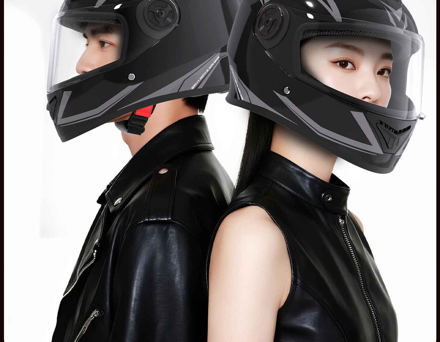 New National Standard Electric Vehicle Helmet Men's Winter Warm Full-Face Helmet Riding Motorcycle Motorcycle Women's All-Season Full-Face Helmet