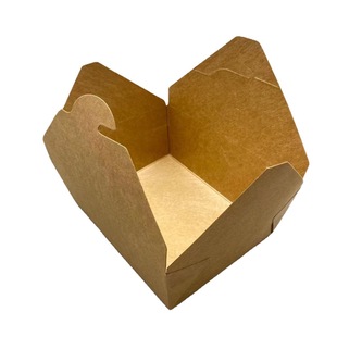 [Sun Niu Ka High Weight Coated Paper] Kraft Paper Takeaway Food Lunch Box Can Be Flexo Printed