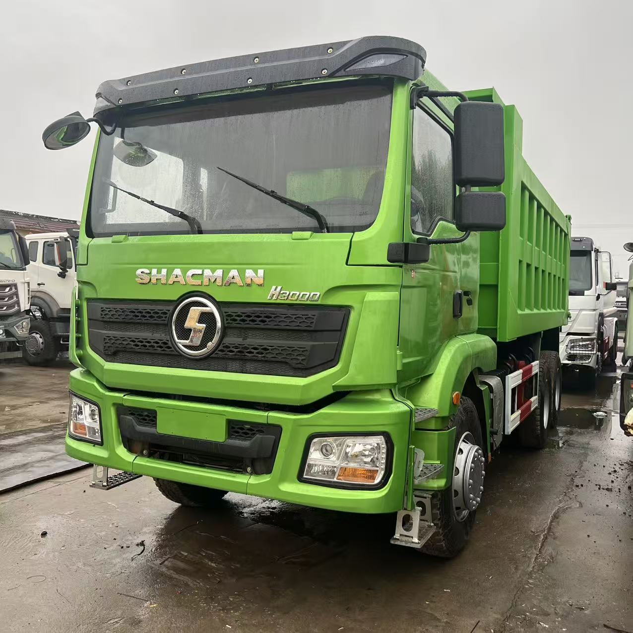 Heavy-Duty Shaanxi Delong H3000 Dump Truck for Foreign Trade Export, 380 Horsepower, 6X4 Engineering Dump Truck for Transporting Construction Waste