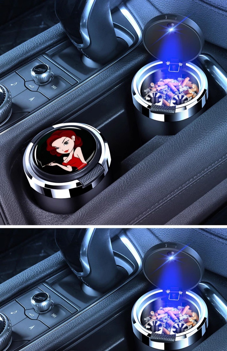 BAIC car ashtray new energy EC3EC5EXEVEU Shenbao D50D70X35X25X55X65 ashtray