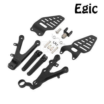 Motorcycle Suitable for Motorcycle pedals - glossy-black