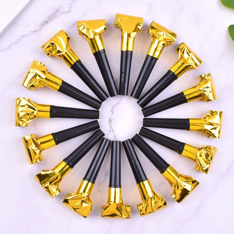 Оптовые товары для детского дня рождения Дует свисток дракона Праздничная атмосфера Приветственный реквизит Длинный нос Дует рулон Cross Border