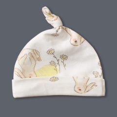 Baby Hat Spring and Autumn Season Korea Unisex Toddler Cute Bear Pacifier Hat Newborn Knit Cap Infant Bonnet